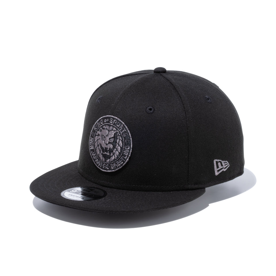 9FIFTY 新日本プロレス ライオンマーク ブラック × メタリックブラック