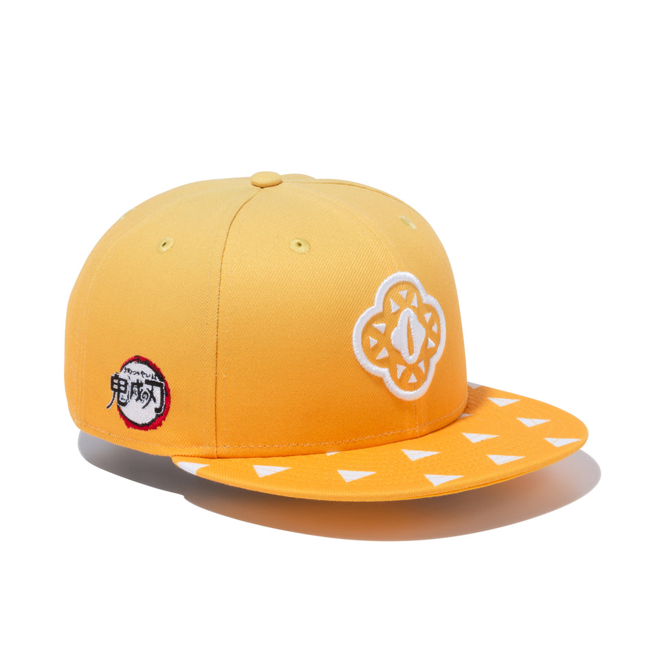 9FIFTY 鬼滅の刃 我妻善逸 鍔 イエローグラデーション