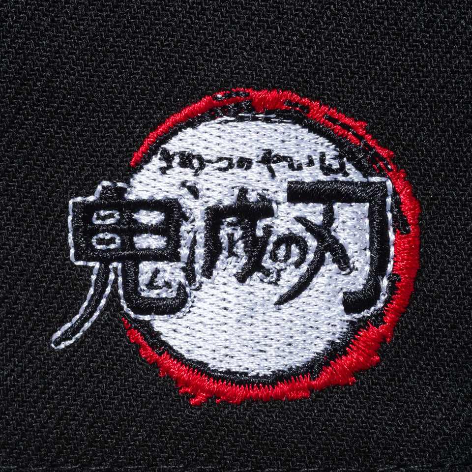 9FIFTY 鬼滅の刃 竈門炭治郎 鍔 ブラック × パイングリーン