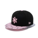 9FIFTY 鬼滅の刃 竈門禰豆子 着物 ブラック × ダスティーローズ