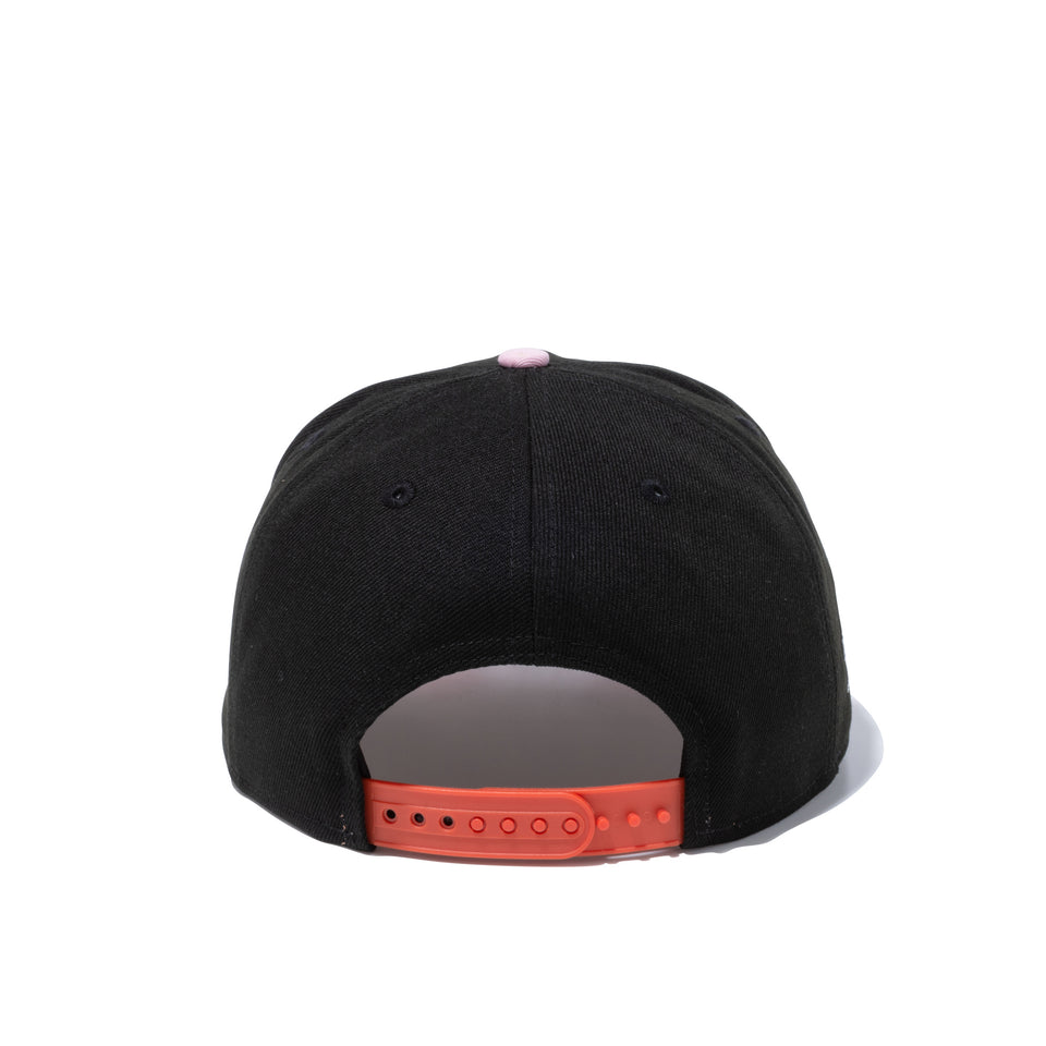 9FIFTY 鬼滅の刃 竈門禰豆子 着物 ブラック × ダスティーローズ