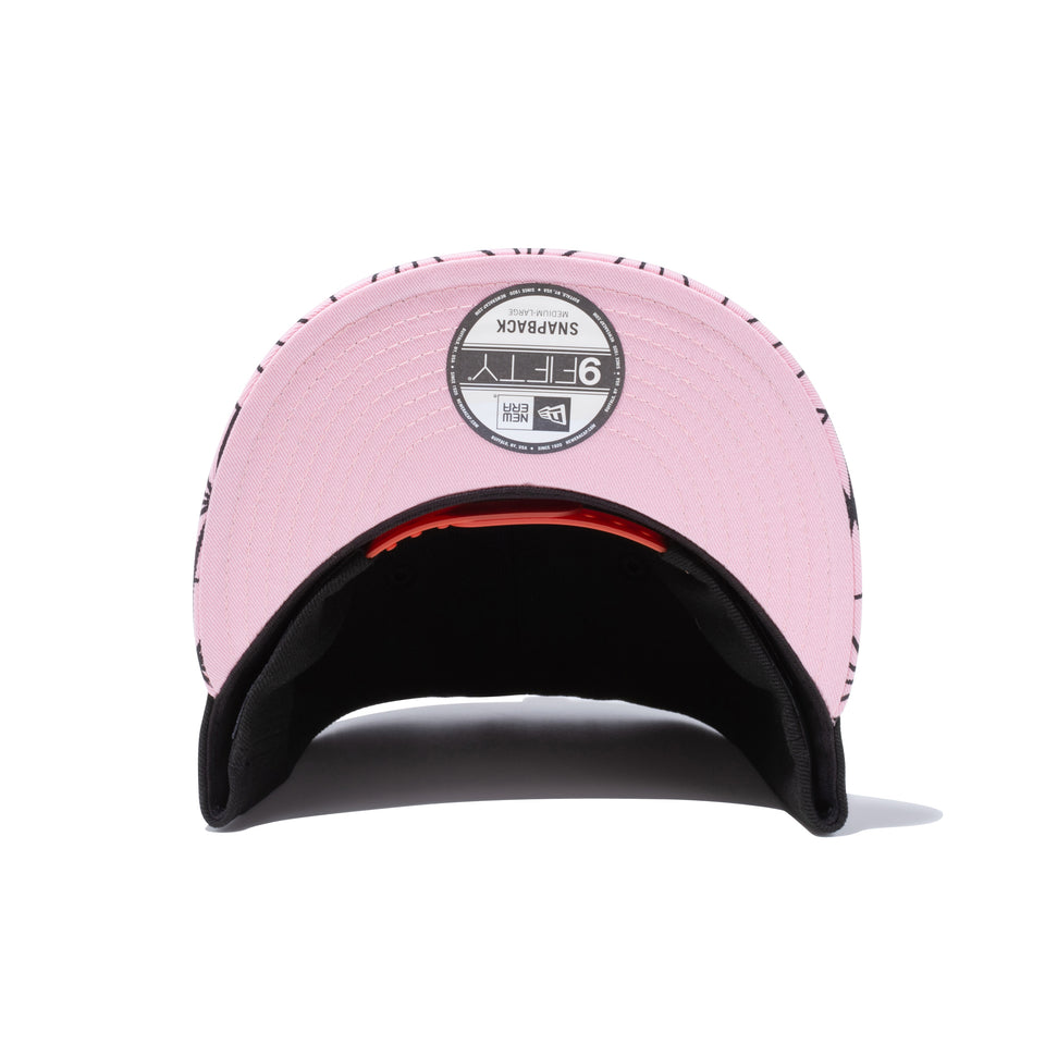 9FIFTY 鬼滅の刃 竈門禰豆子 着物 ブラック × ダスティーローズ