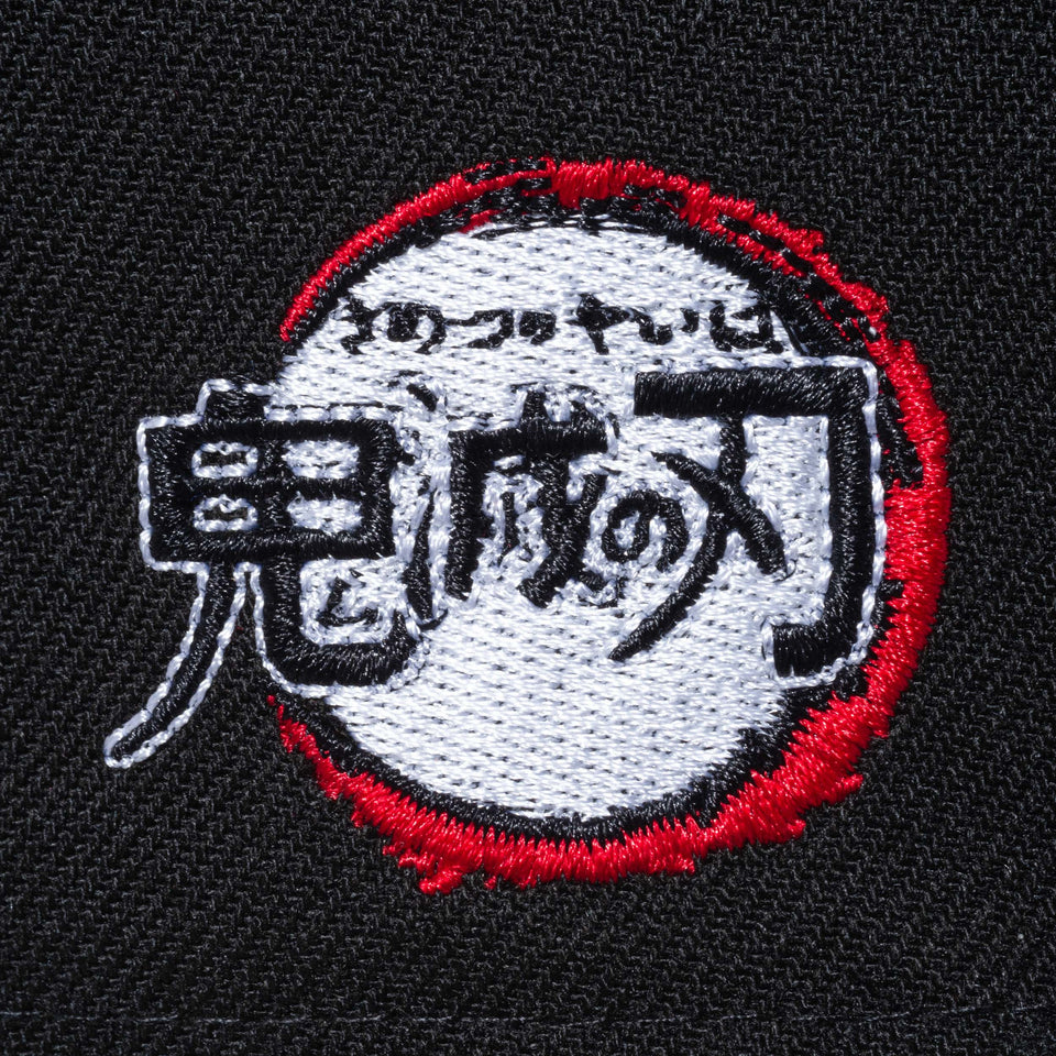 9FIFTY 鬼滅の刃 竈門禰豆子 着物 ブラック × ダスティーローズ