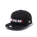 9FIFTY BALLISTIK BOYZ from EXILE TRIBE オフィシャルロゴ ブラック
