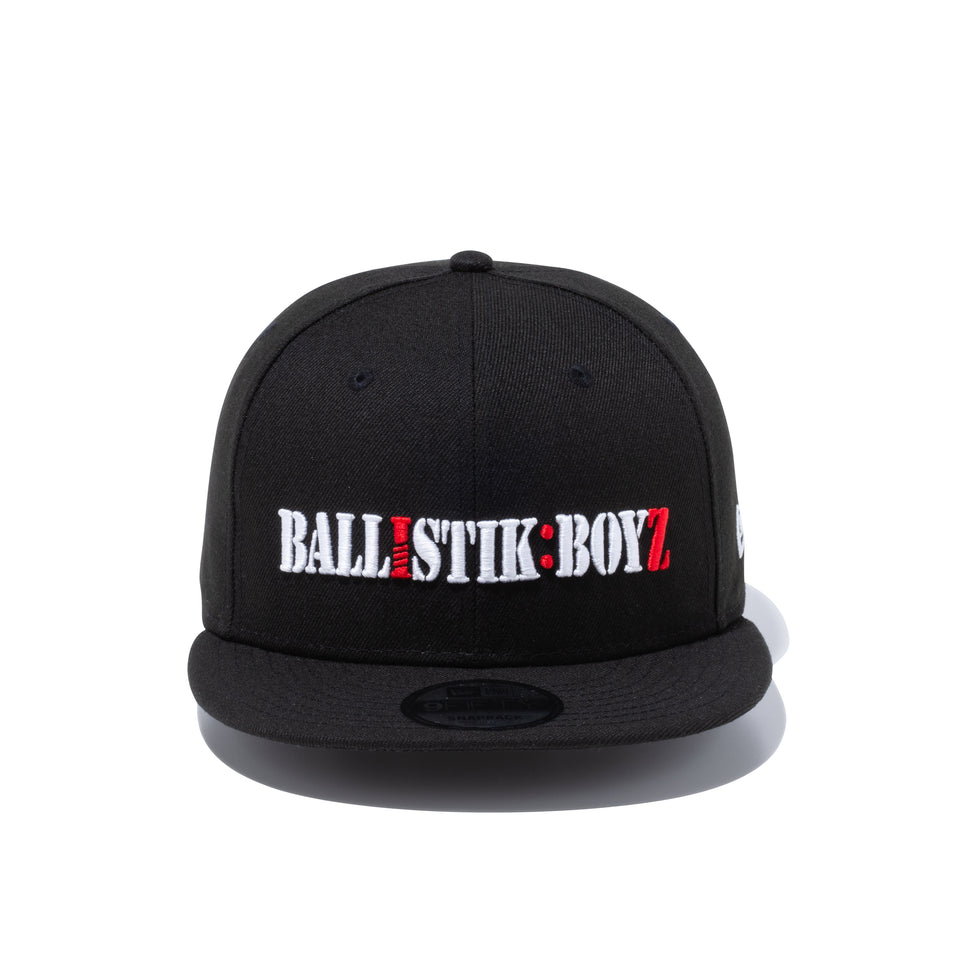 9FIFTY BALLISTIK BOYZ from EXILE TRIBE オフィシャルロゴ ブラック
