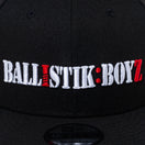 9FIFTY BALLISTIK BOYZ from EXILE TRIBE オフィシャルロゴ ブラック