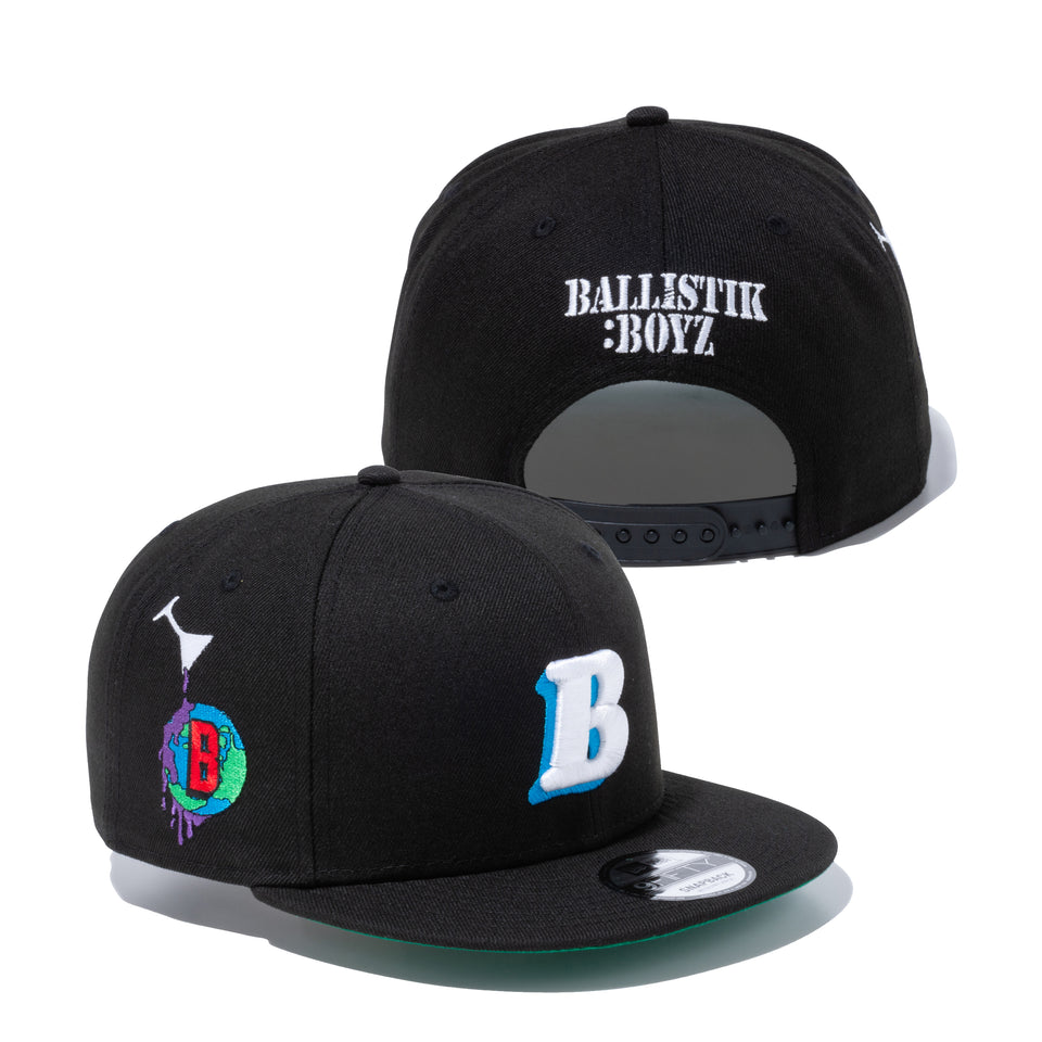 9FIFTY BALLISTIK BOYZ from EXILE TRIBE Bロゴ ブラック