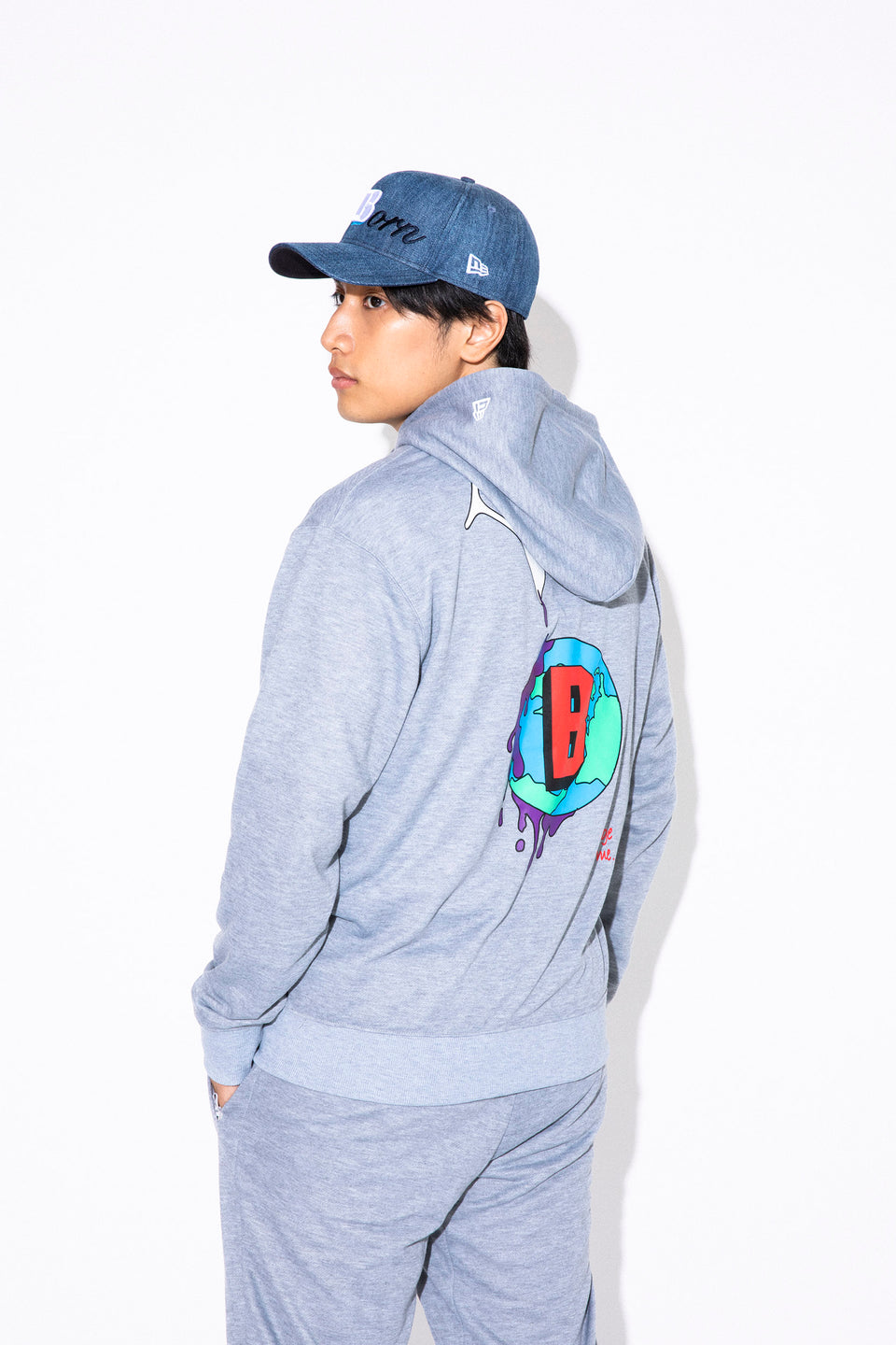 9FORTY A-Frame BALLISTIK BOYZ from EXILE TRIBE ReBorn ウォッシュドデニム