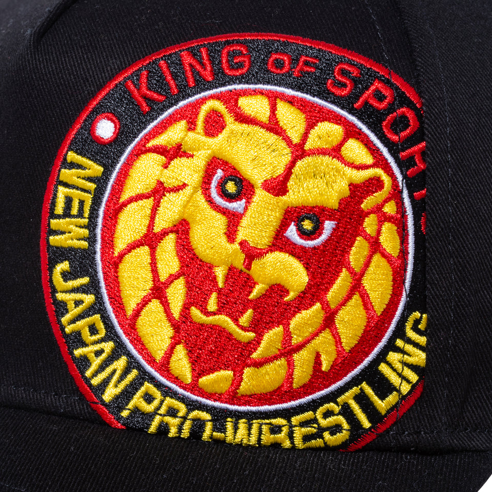 9FORTY A-Frame 新日本プロレス ライオンマーク バタリオン ブラック × レッド