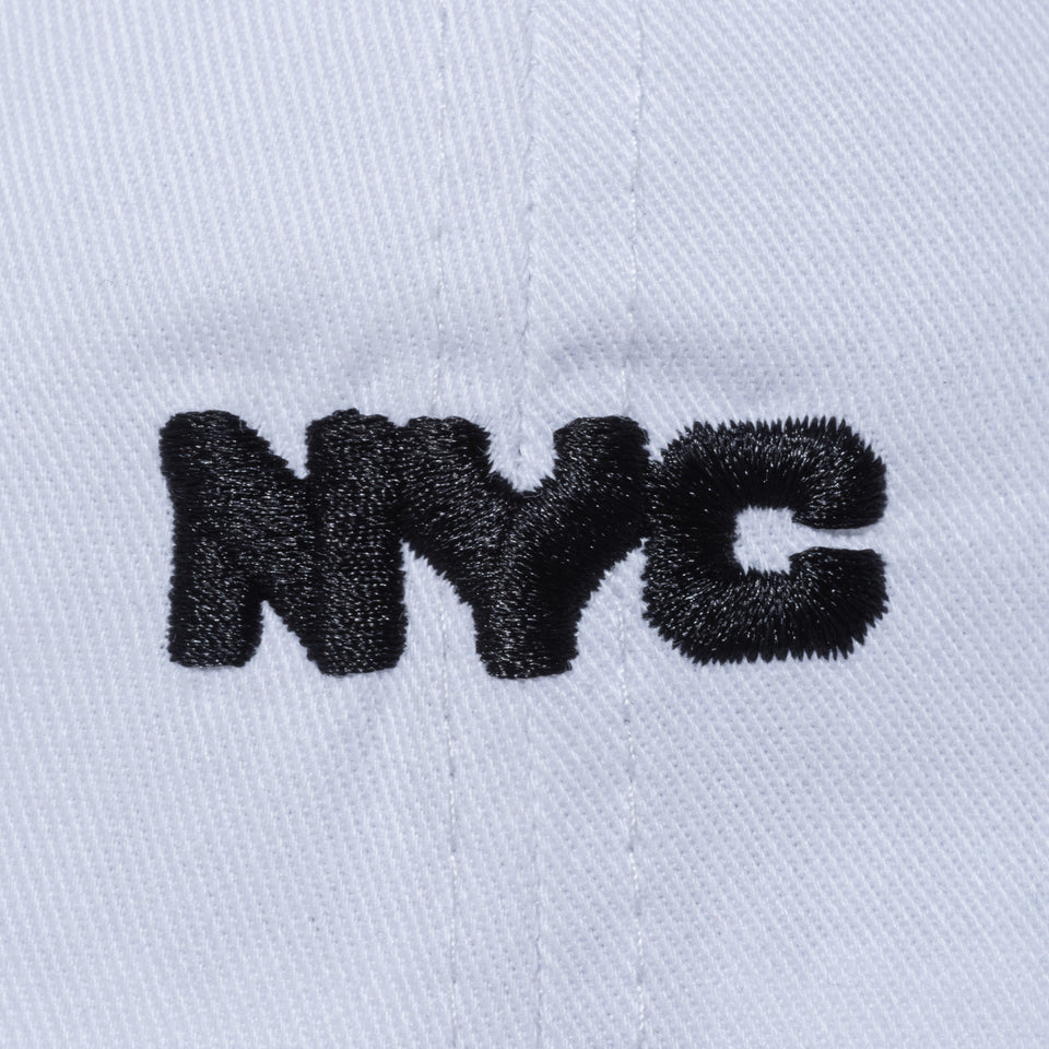 9THIRTY NYC チャンキーロゴ ホワイト
