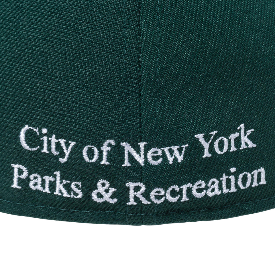 59FIFTY NYC パークロゴ ダークグリーン