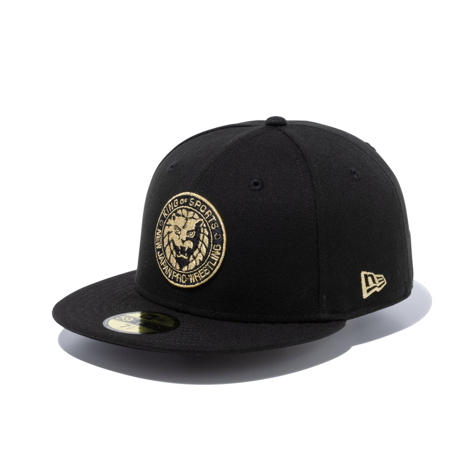 59FIFTY 新日本プロレス ライオンマーク メタリックゴールド