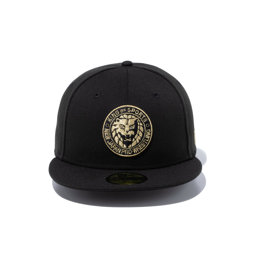 59FIFTY 新日本プロレス ライオンマーク メタリックゴールド