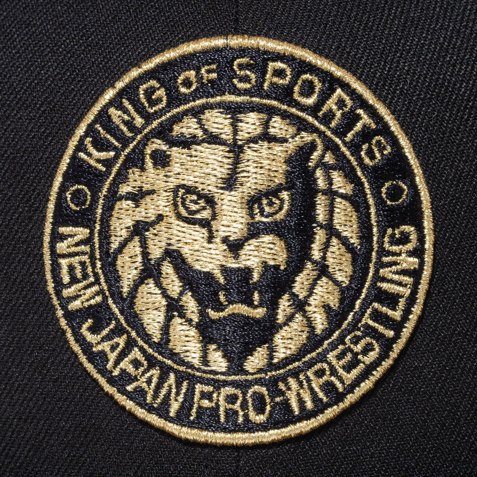 59FIFTY 新日本プロレス ライオンマーク メタリックゴールド