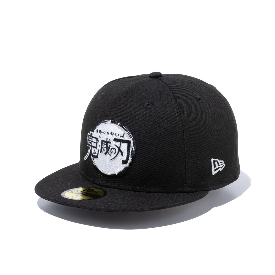 59FIFTY 鬼滅の刃 タイトルロゴ ブラック