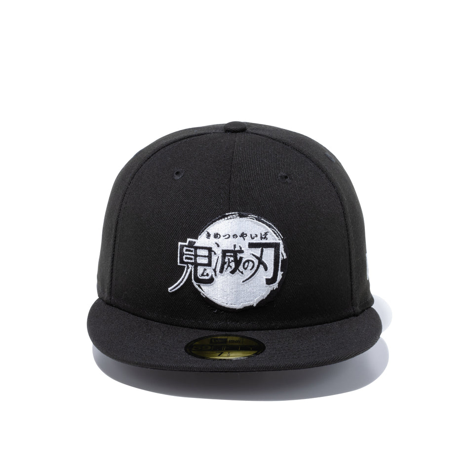 59FIFTY 鬼滅の刃 タイトルロゴ ブラック