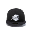 59FIFTY 鬼滅の刃 タイトルロゴ ブラック