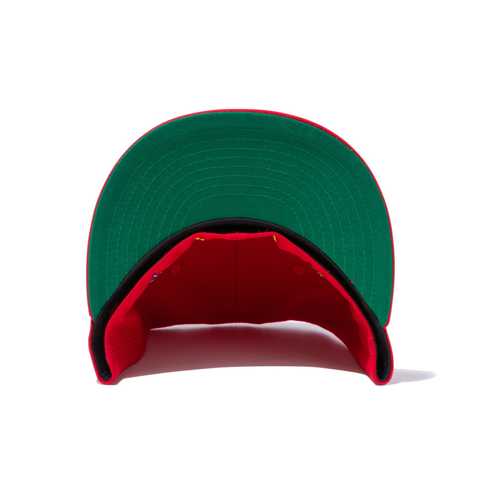 59FIFTY BALLISTIK BOYZ from EXILE TRIBE マルチロゴ スカーレット