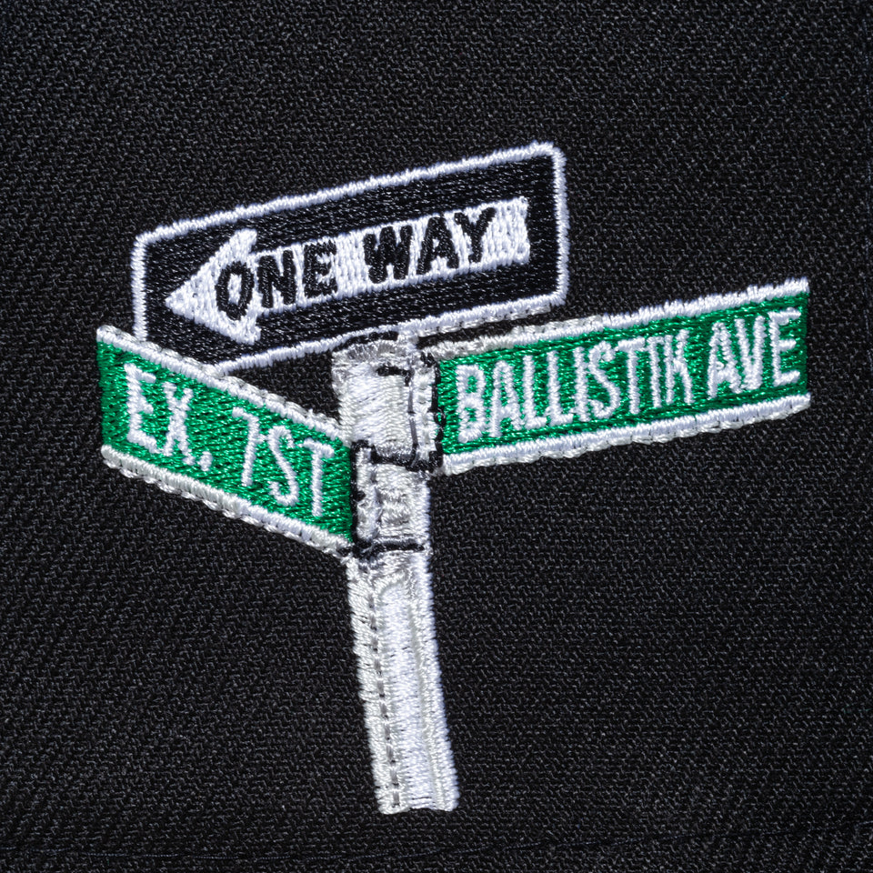 59FIFTY BALLISTIK BOYZ from EXILE TRIBE マルチロゴ ブラック
