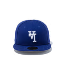 59FIFTY Upside Down ロサンゼルス・ドジャース グレーアンダーバイザー