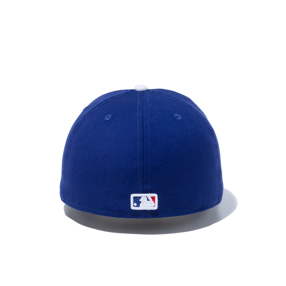59FIFTY Upside Down ロサンゼルス・ドジャース グレーアンダーバイザー