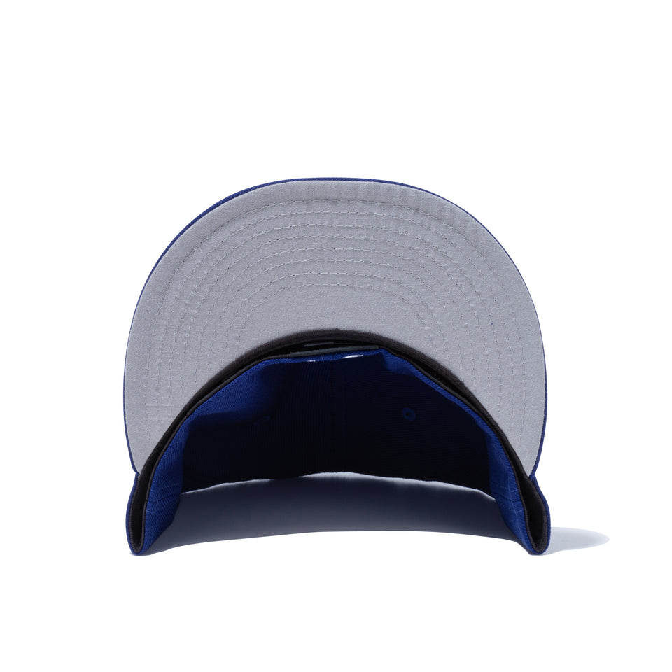 59FIFTY Upside Down ロサンゼルス・ドジャース グレーアンダーバイザー