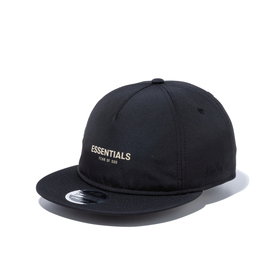 RC 9FIFTY FEAR OF GOD ESSENTIALS Fロゴ ブラック
