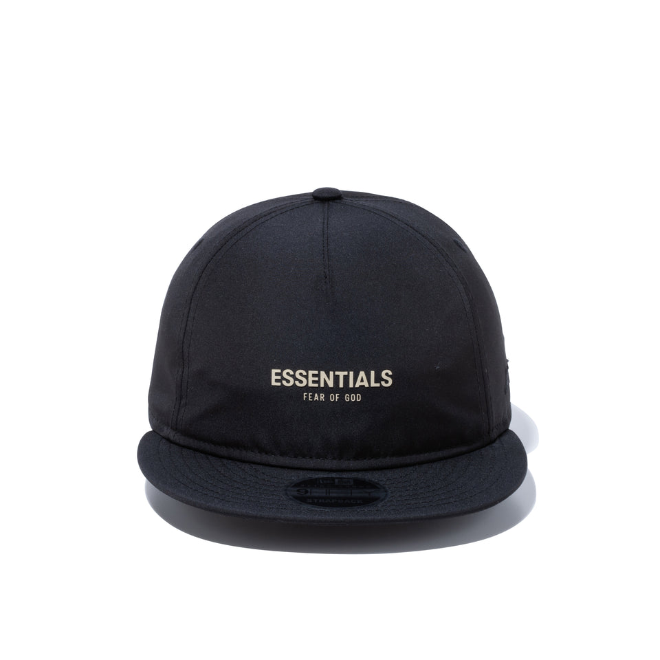 RC 9FIFTY FEAR OF GOD ESSENTIALS Fロゴ ブラック