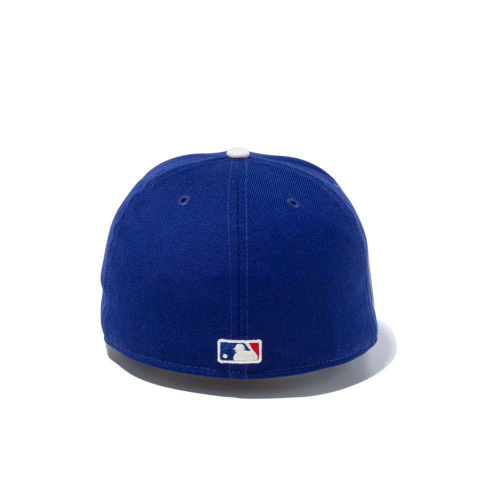 59FIFTY FEAR OF GOD ESSENTIALS Fロゴ ダークロイヤル WORLD SERIESパッチ グリーンアンダーバイザー