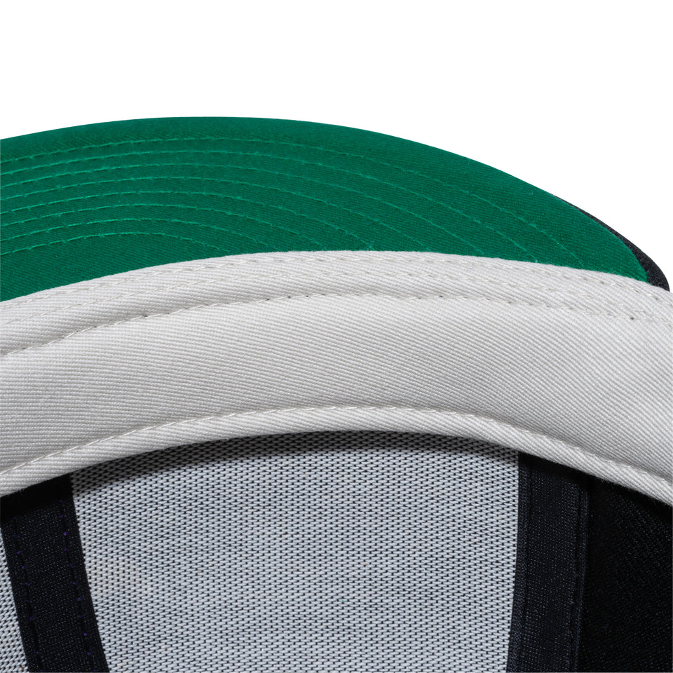 59FIFTY FEAR OF GOD ESSENTIALS Fロゴ ブラック グリーンアンダーバイザー