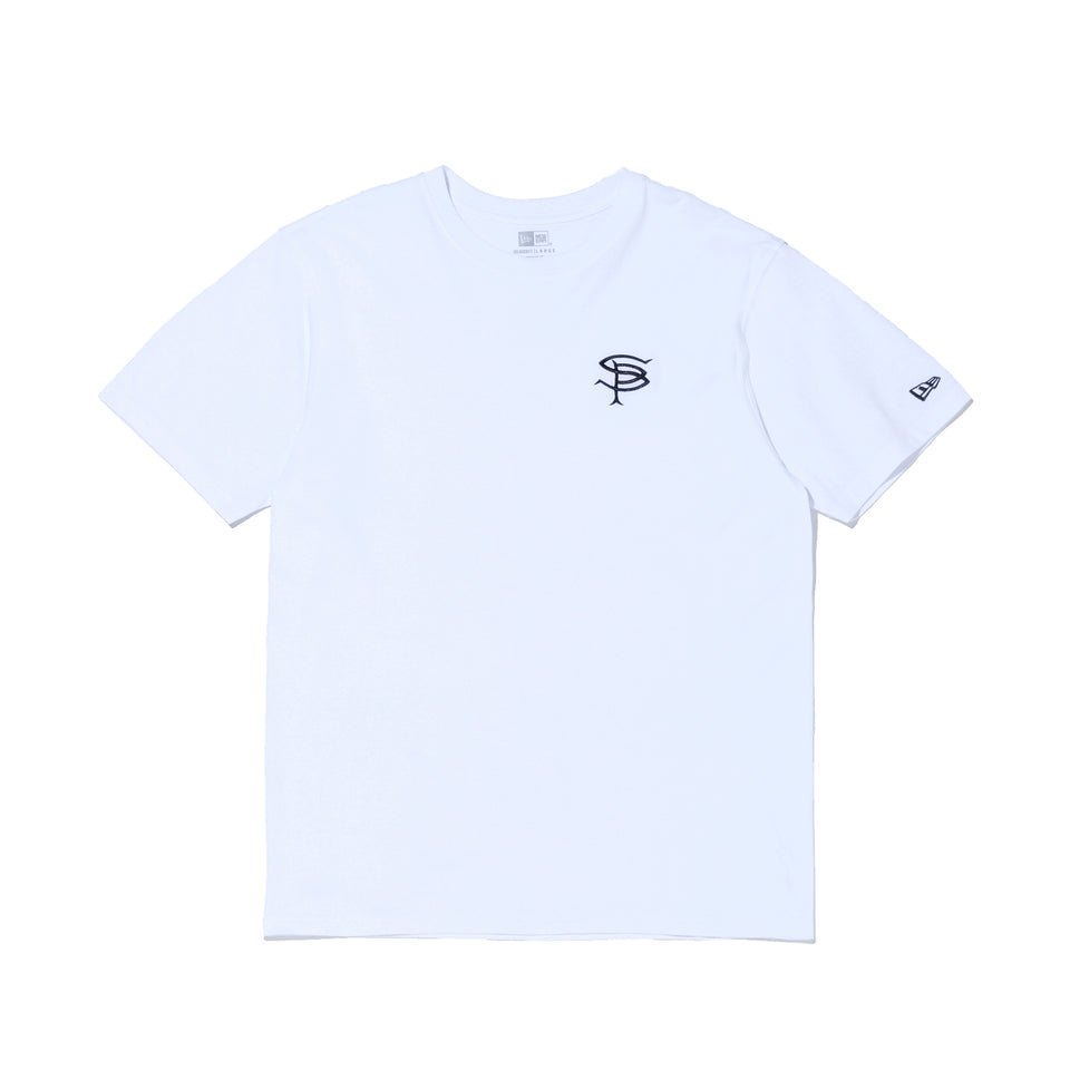 半袖 コットン Tシャツ SOPHNET. ソフネット SPロゴ ホワイト リラックスフィット