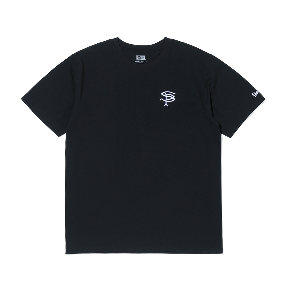 半袖 コットン Tシャツ SOPHNET. ソフネット SPロゴ ブラック リラックスフィット