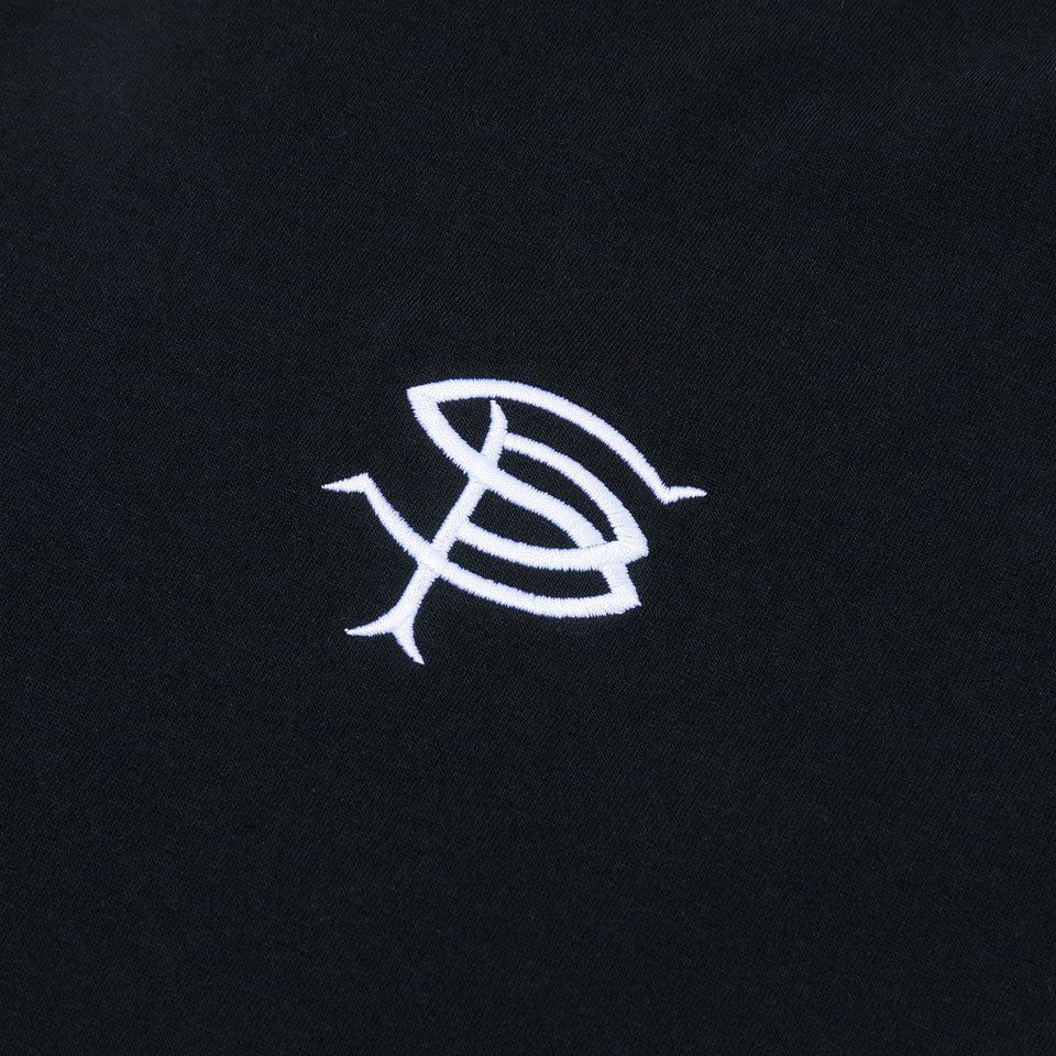 半袖 コットン Tシャツ SOPHNET. ソフネット SPロゴ ブラック リラックスフィット