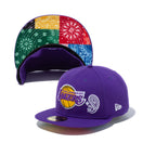 59FIFTY Patchwork Under Visor ロサンゼルス・レイカーズ