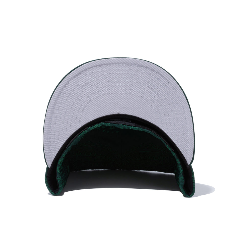 59FIFTY SWIRL オークランド・アスレチックス グレーアンダーバイザー