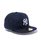 59FIFTY SWIRL ニューヨーク・ヤンキース グレーアンダーバイザー
