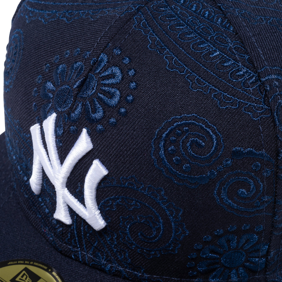 59FIFTY SWIRL ニューヨーク・ヤンキース グレーアンダーバイザー