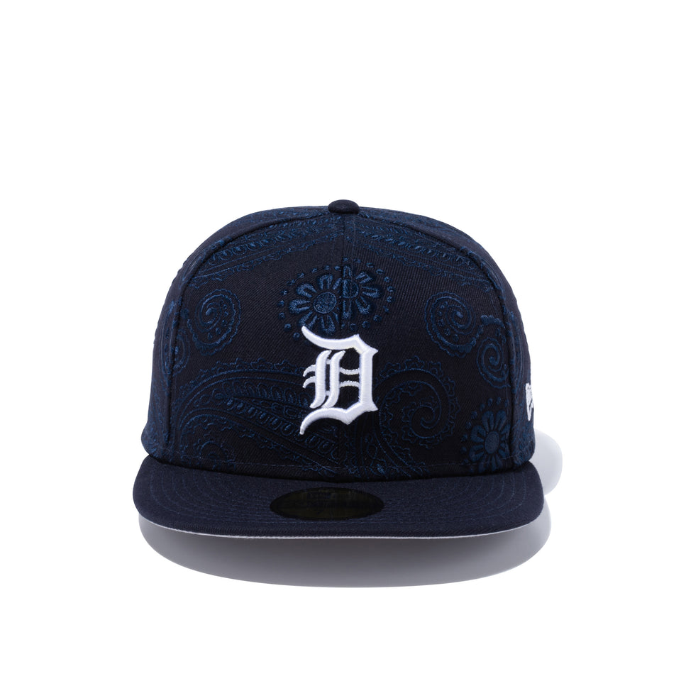 59FIFTY SWIRL デトロイト・タイガース グレーアンダーバイザー