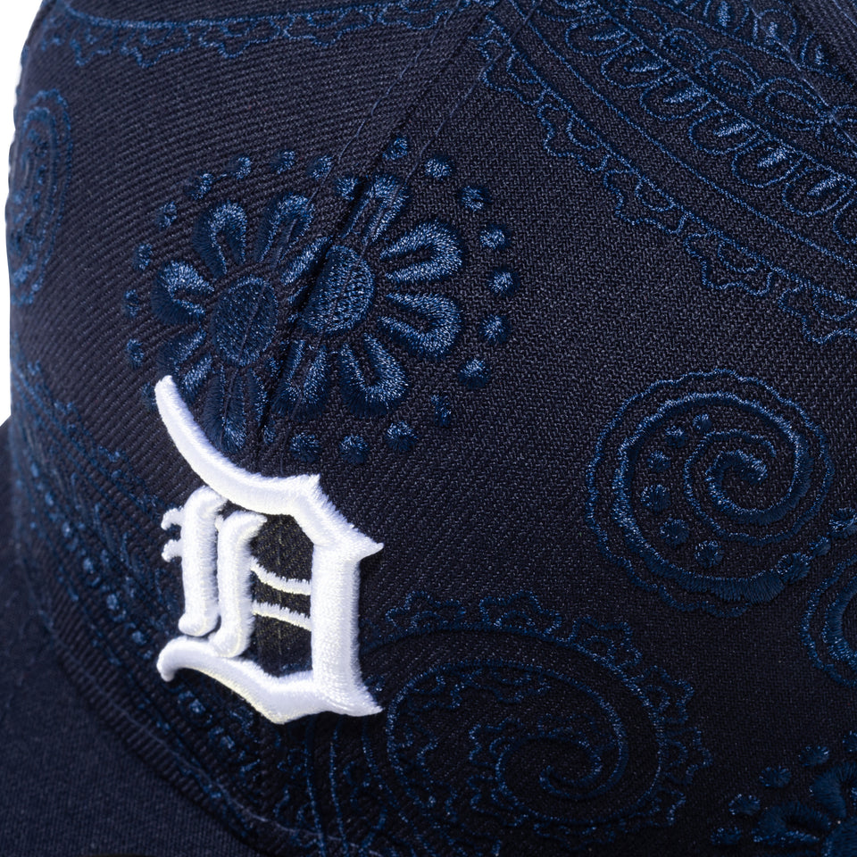 59FIFTY SWIRL デトロイト・タイガース グレーアンダーバイザー