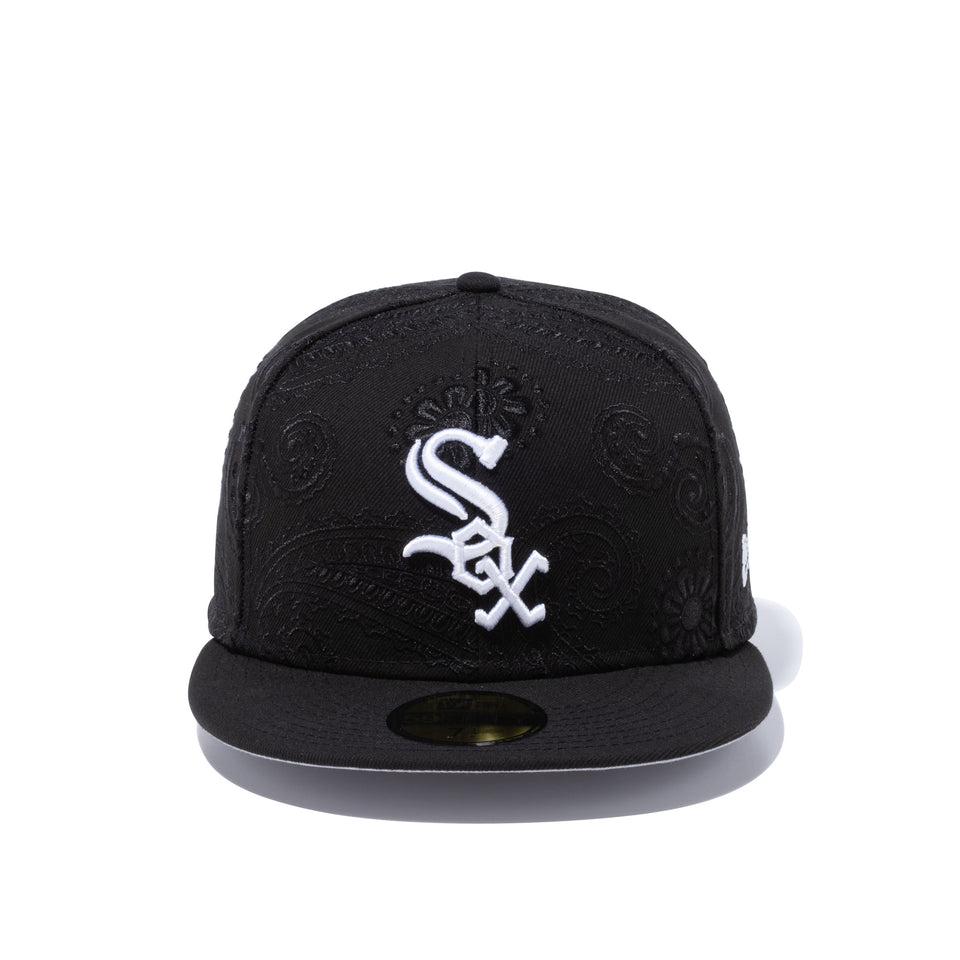 59FIFTY SWIRL シカゴ・ホワイトソックス グレーアンダーバイザー