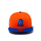 9FIFTY COMPOUND ガスマスク NBA ニューヨーク・ニックス オレンジ ブルーバイザー