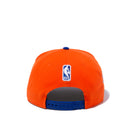 9FIFTY COMPOUND ガスマスク NBA ニューヨーク・ニックス オレンジ ブルーバイザー