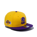 9FIFTY COMPOUND ガスマスク NBA ロサンゼルス・レイカーズ イエロー パープルバイザー