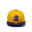 9FIFTY COMPOUND ガスマスク NBA ロサンゼルス・レイカーズ イエロー パープルバイザー
