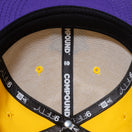 9FIFTY COMPOUND ガスマスク NBA ロサンゼルス・レイカーズ イエロー パープルバイザー