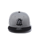 9FIFTY COMPOUND ガスマスク NBA ブルックリン・ネッツ グレー ブラックバイザー