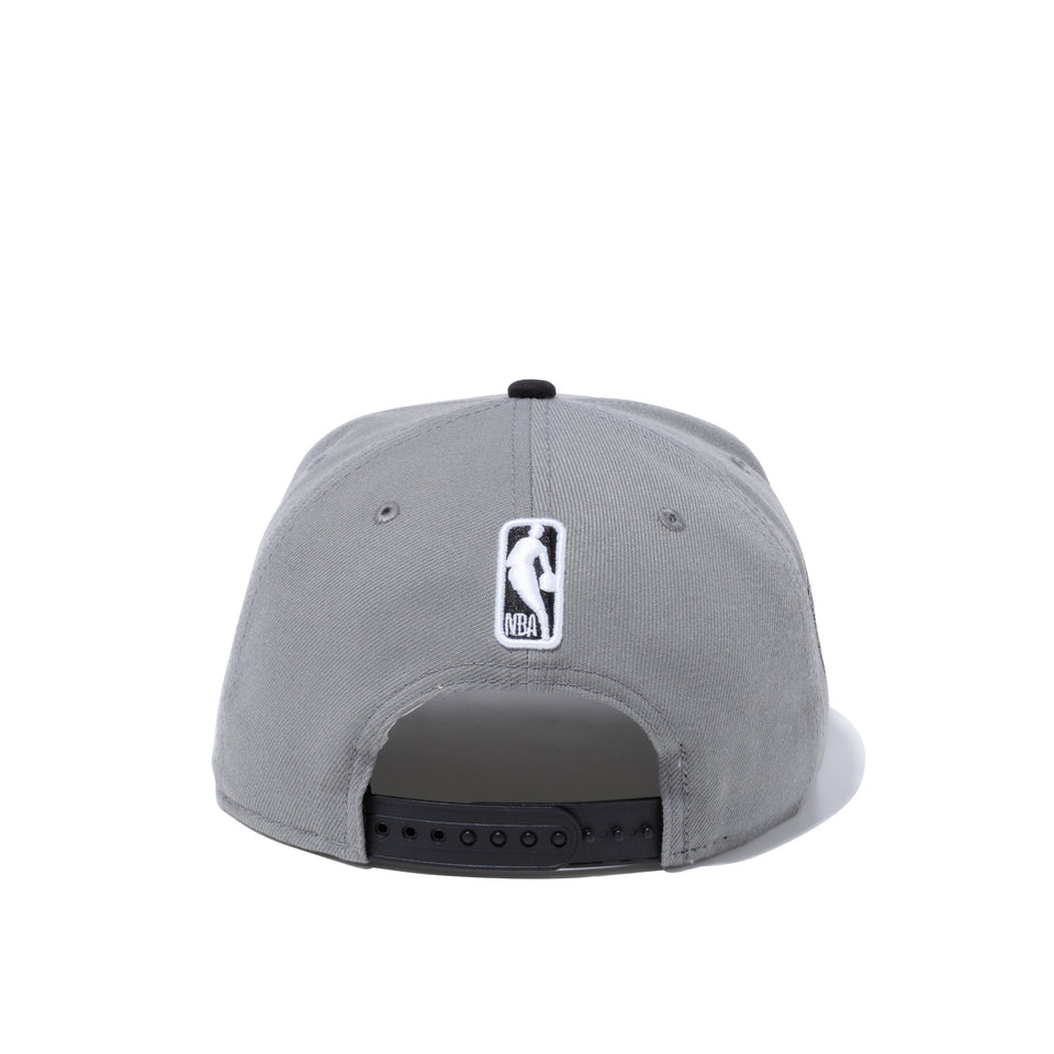 9FIFTY COMPOUND ガスマスク NBA ブルックリン・ネッツ グレー ブラックバイザー