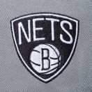 9FIFTY COMPOUND ガスマスク NBA ブルックリン・ネッツ グレー ブラックバイザー