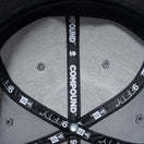 9FIFTY COMPOUND ガスマスク NBA ブルックリン・ネッツ グレー ブラックバイザー