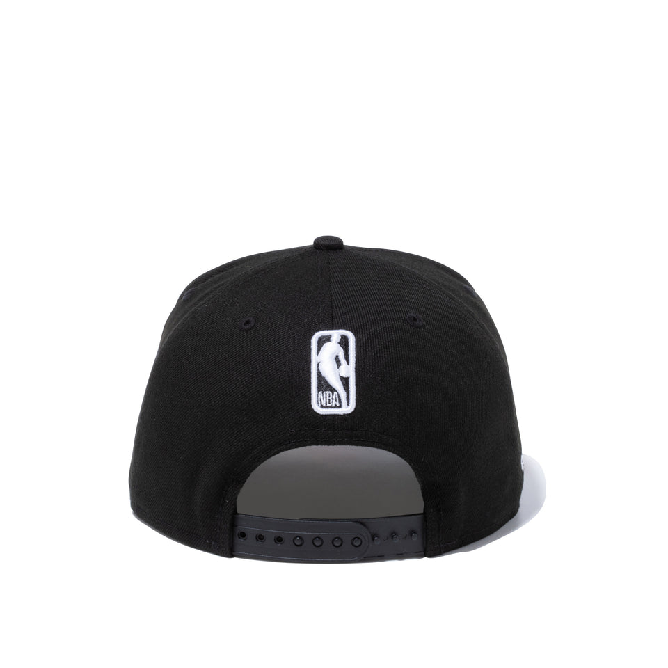 9FIFTY COMPOUND PLAY FOR CHANGE NBA ロゴ ブラック タイダイアンダーバイザー